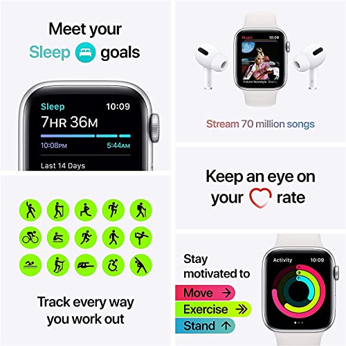 Apple Watch SE 44mm Space Gray Aluminum
