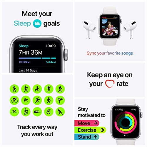 Apple Watch SE 40mm Gold Aluminum Pink Sand Band