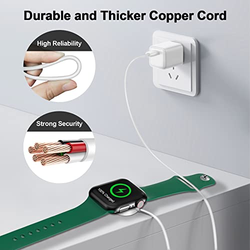 2024 Apple Watch Magnetic Fast Charging Cable - 3.3FT