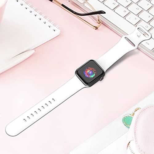 TreasureMax Soft Silicone Sport Band for Apple Watch