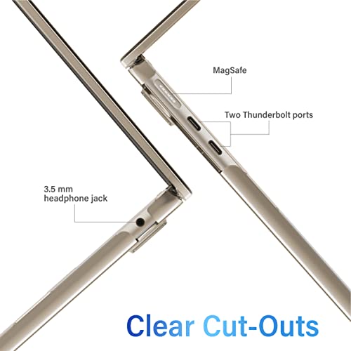 IBENZER Crystal Clear 13-inch MacBook Air Case