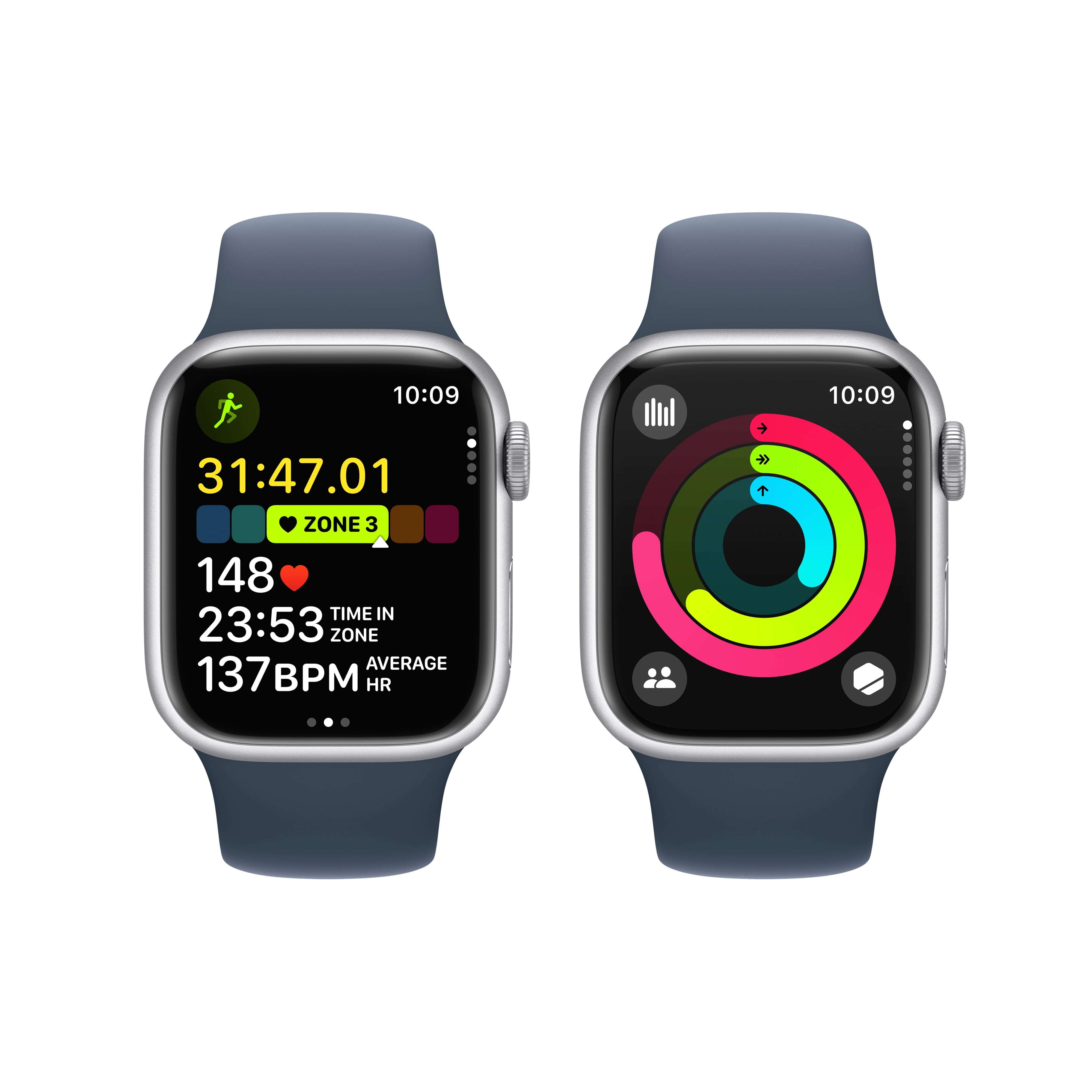 Apple Watch Series 9 GPS 41mm Silver Aluminum