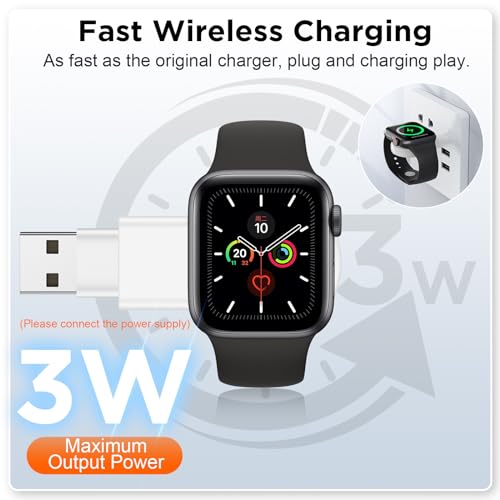 2024 Apple Watch Magnetic Portable Charger, Fast Charging