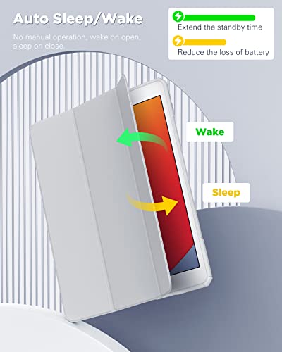 TiMOVO iPad 9th Gen Case with Pencil Holder