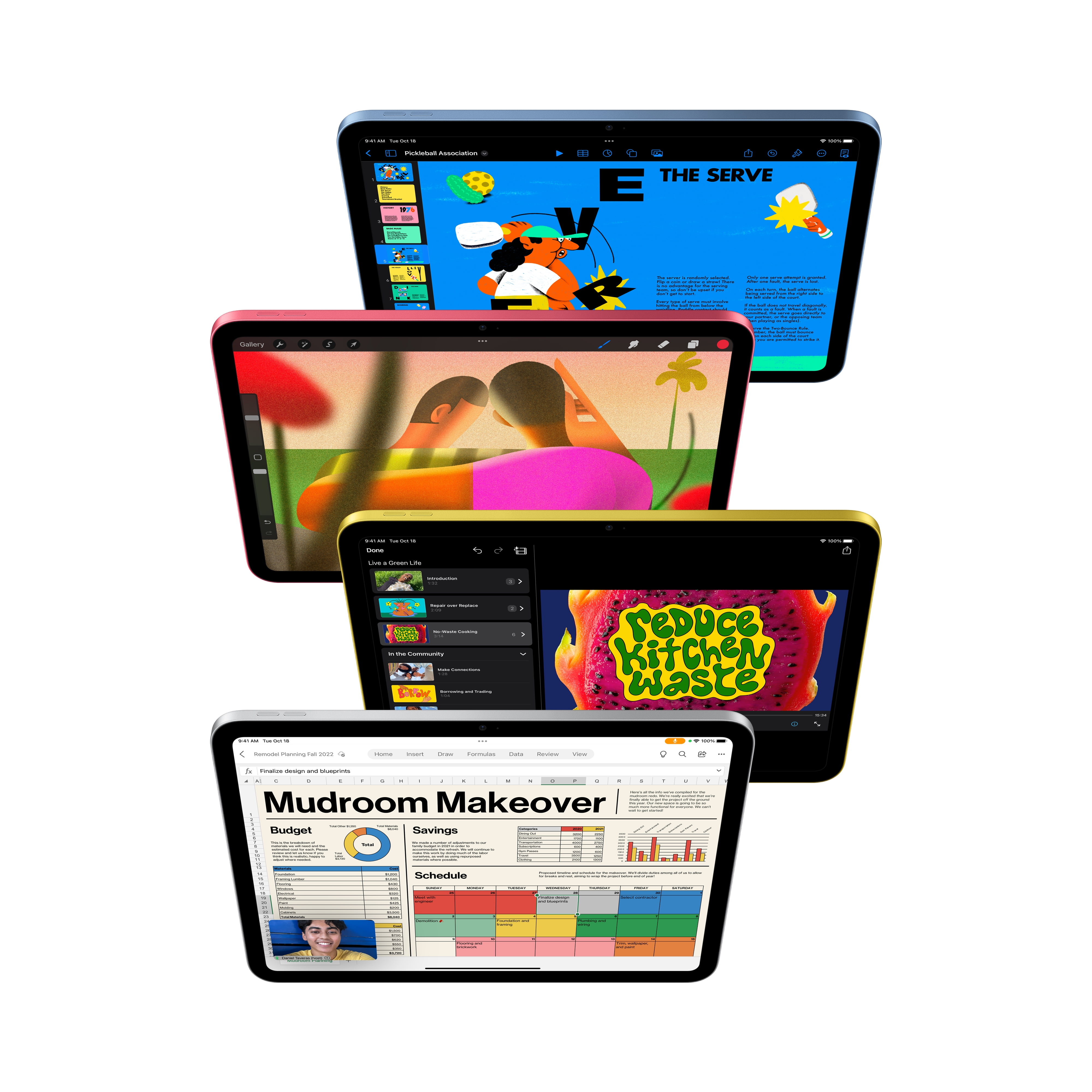 Apple 10.9-inch iPad Wi-Fi 64GB - Blue