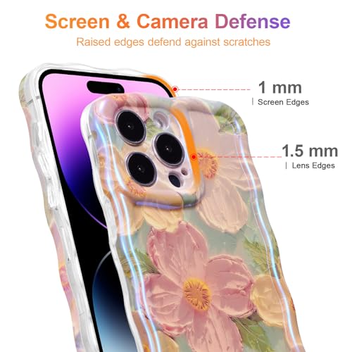 Colorful Floral TPU Case for iPhone 13 Pro Max