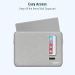 Gray Laptop Sleeve for 13-14 inch MacBooks