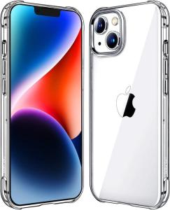 Mkeke Clear Shockproof Case for iPhone 13/14