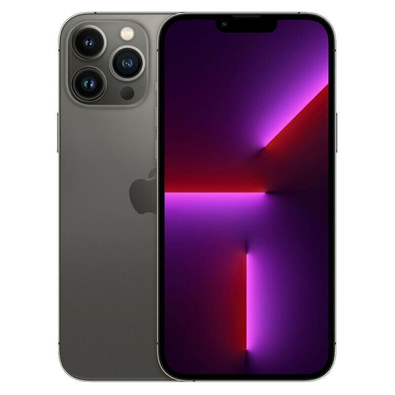 Apple iPhone 13 Pro (256GB, Graphite) [Locked] + Carrier Subscription