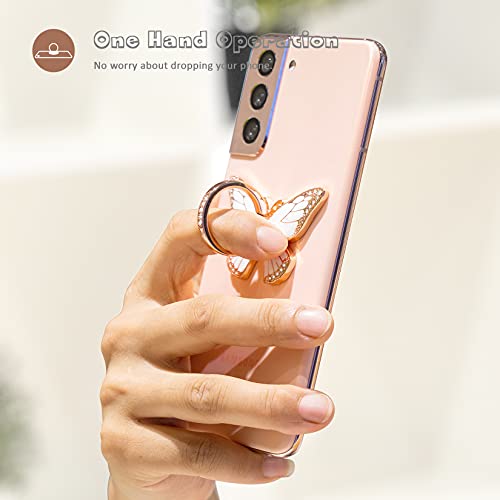 Butterfly 360° Rotation Smartphone Ring Holder Stand