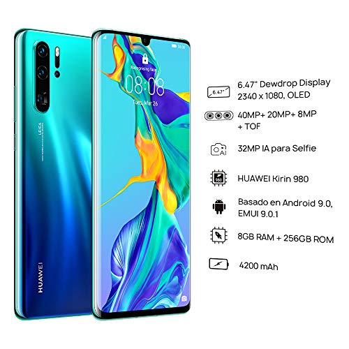 Huawei P30 Pro 128GB 8GB RAM Smartphone - Aurora