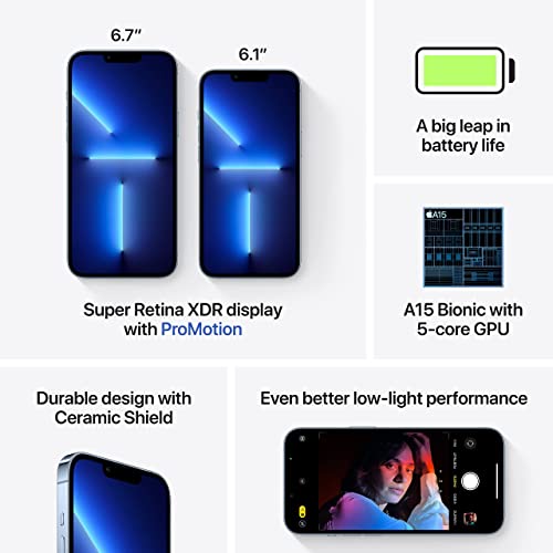 Apple iPhone 13 Pro 256GB - Blue Alpine