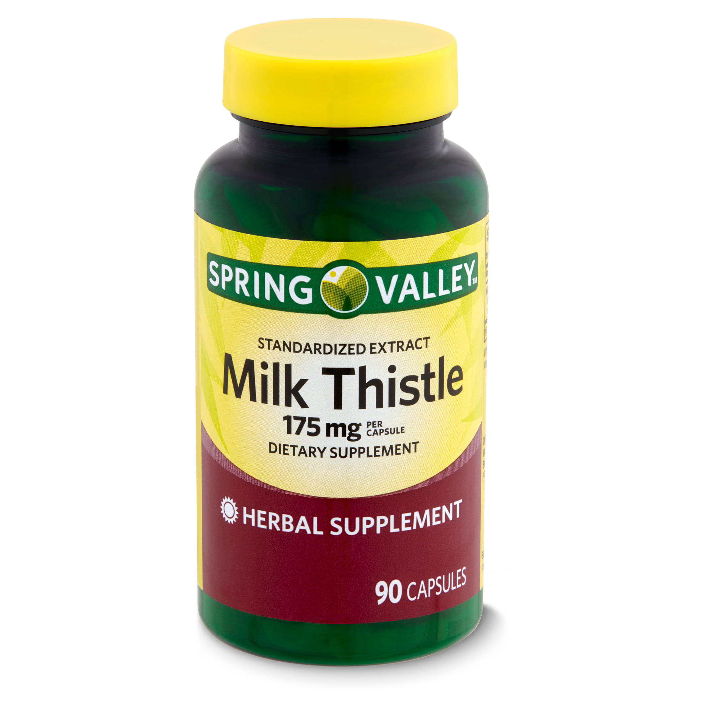 Spring Valley Milk Thistle Extract Capsules 175 mg 90 Capsules 