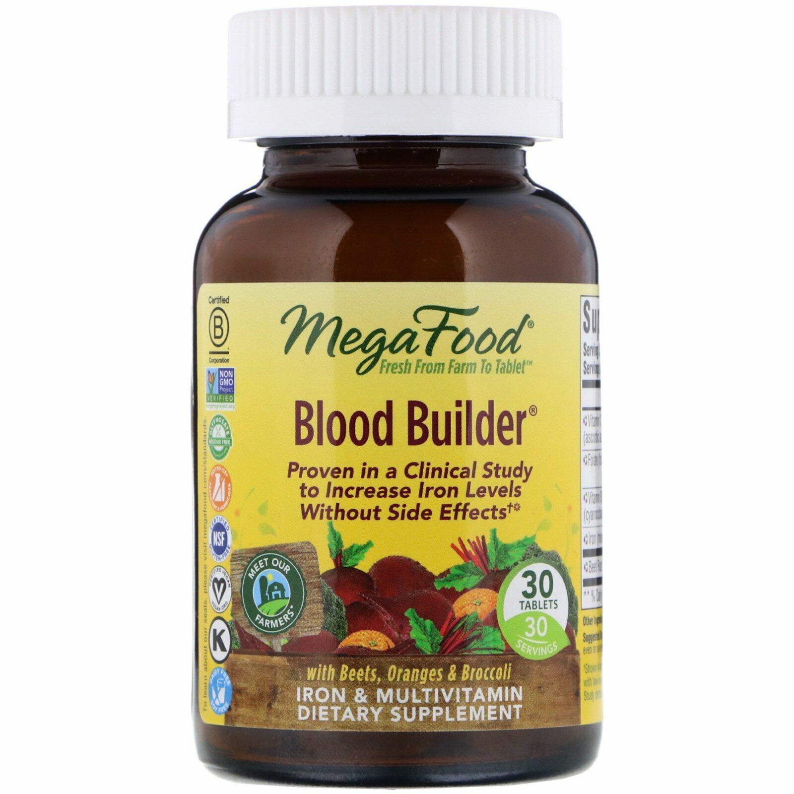 MegaFood Blood Builder - 30.0 Ea