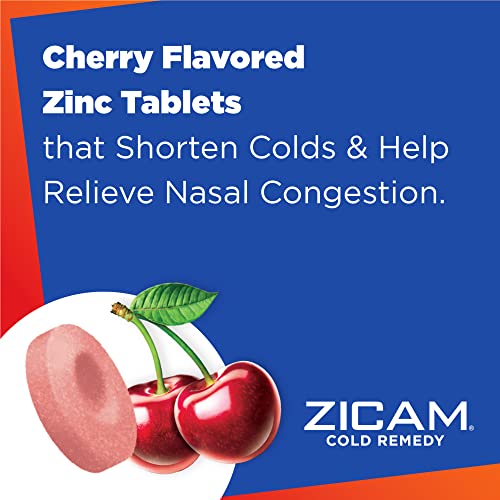 Zicam Zinc Cold Remedy RapidMelts Cherry 25ct