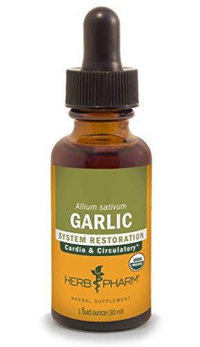 Organic Garlic Extract for Cardiovascular Health - 1oz