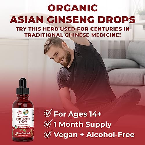 Asian Ginseng Supplement for Vitality and Focus