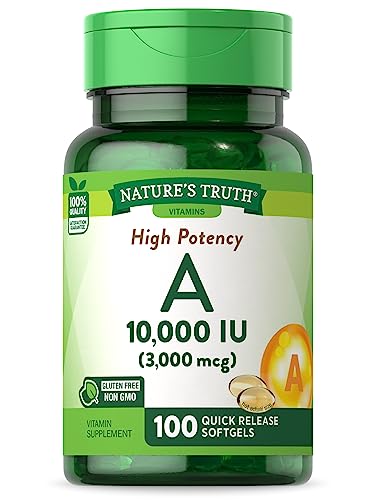 Nature's Truth Vitamin A Softgels - 100ct