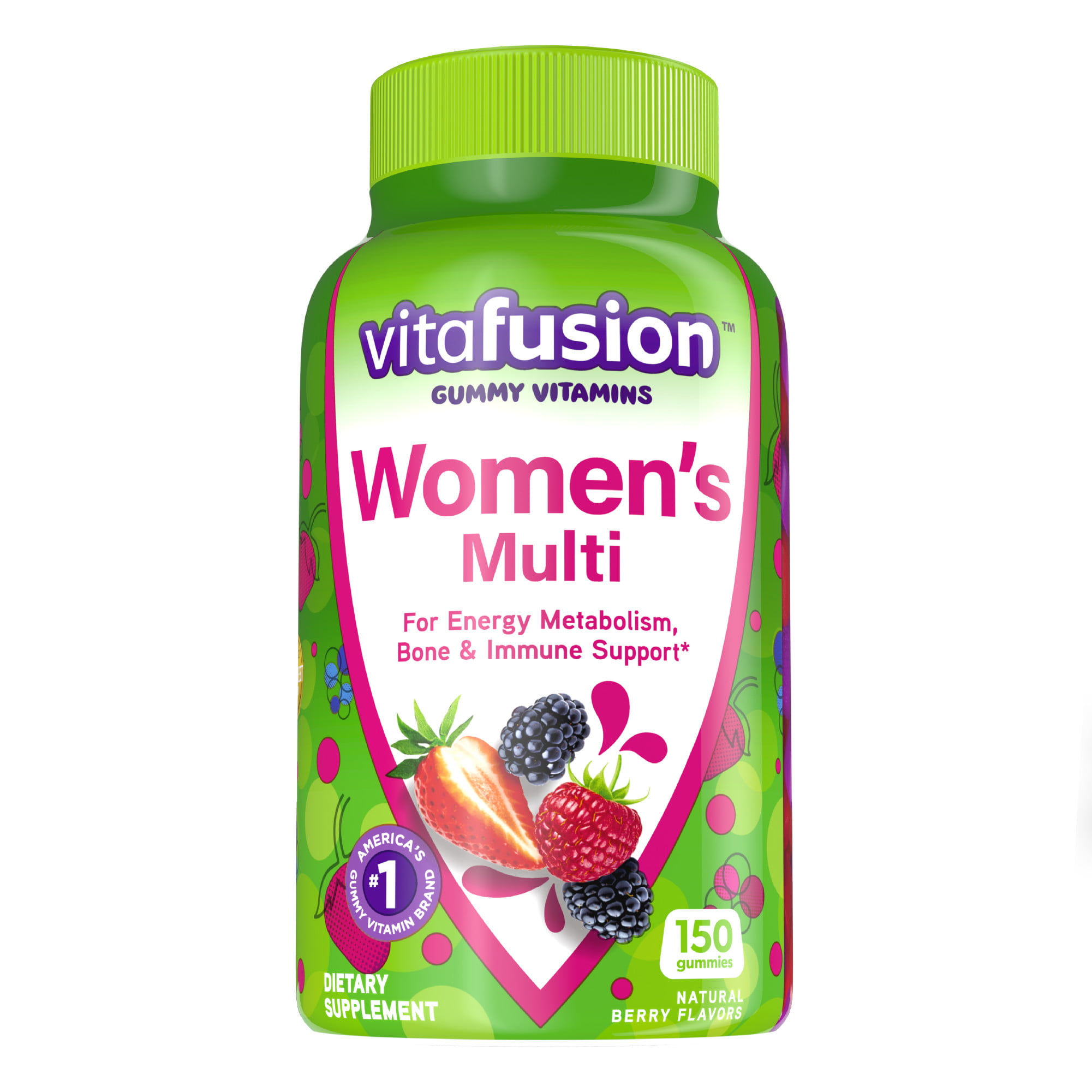 Berry Flavored Women's Multivitamin Gummies - 150 Count