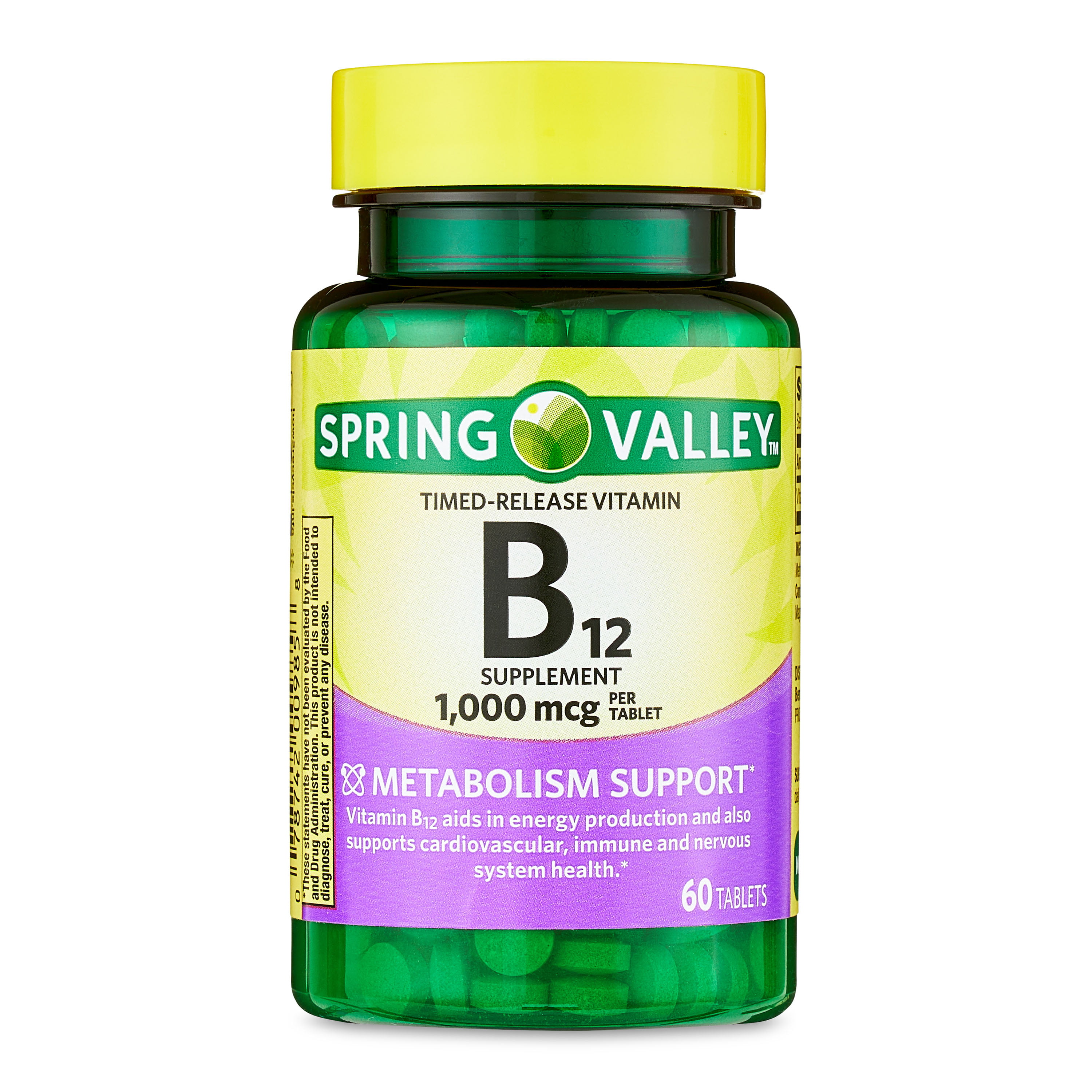 Timed-Release B12 Supplement - 60 Tablets