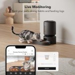 Automatic Cat Feeder with Camera & 2-Way Audio