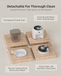 LAMPICK WiFi Automatic Cat Feeder with Camera