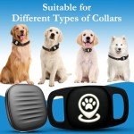 Smart Pet Tracker for Dogs with Collar Support