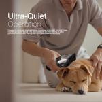 Quiet Cordless Dog Clippers with Adjustable Comb