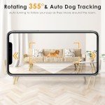 Samrado 2K Smart Pet Camera with Treat Dispenser