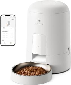 Wi-Fi Automatic Cat Feeder with Rechargeable Battery
