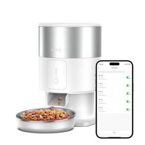 Smart Automatic Cat Feeder with WiFi and App