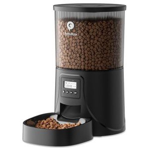 Automatic Cat Feeder - 4L Timed Dry Food Dispenser