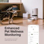 Smart Cat Feeder with Camera and 2-Way Audio