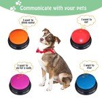 Voice Recording Dog Training Buttons – 4 Pack