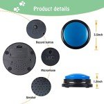 Voice Recording Dog Training Buttons – 4 Pack