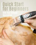 Low Noise Rechargeable Dog & Cat Clippers Set
