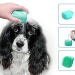 Pet Massage Brush with Soap and Shampoo Dispenser