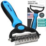 Dual-Sided Pet Grooming Brush for Dogs and Cats