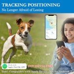 Smart Pet Tracker for Dogs with Collar Support