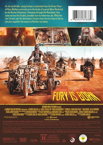 Furiosa: A Mad Max Saga (DVD)