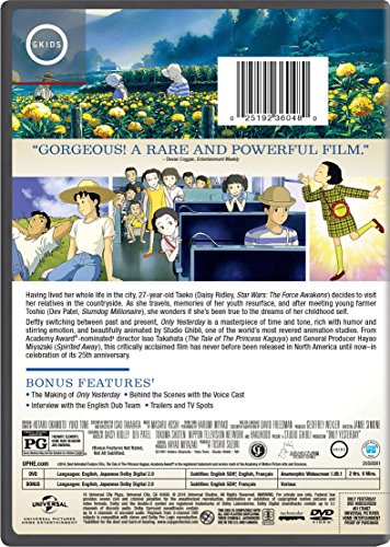 Only Yesterday [DVD]