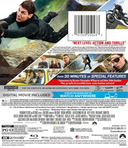 Mission:Impossible - Dead Reckoning Part One [4K UHD]