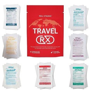 Travel RX Medicine Kit for Motion Sickness & More