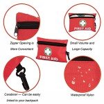 Compact 110-Piece First Aid Kit for Travel