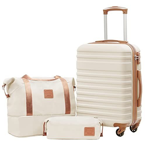 Spinner checked luggage