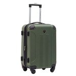 Travelers Club 20" Expandable Spinner Luggage - Thyme Green