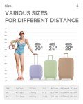 Artrips 20" Hardside Carry-On Luggage with Spinner Wheels