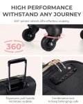 BAGSMART 16-Inch Underseat Carry-On Luggage