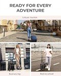 BAGSMART 16-Inch Underseat Carry-On Luggage