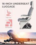 BAGSMART 16-Inch Underseat Carry-On Luggage